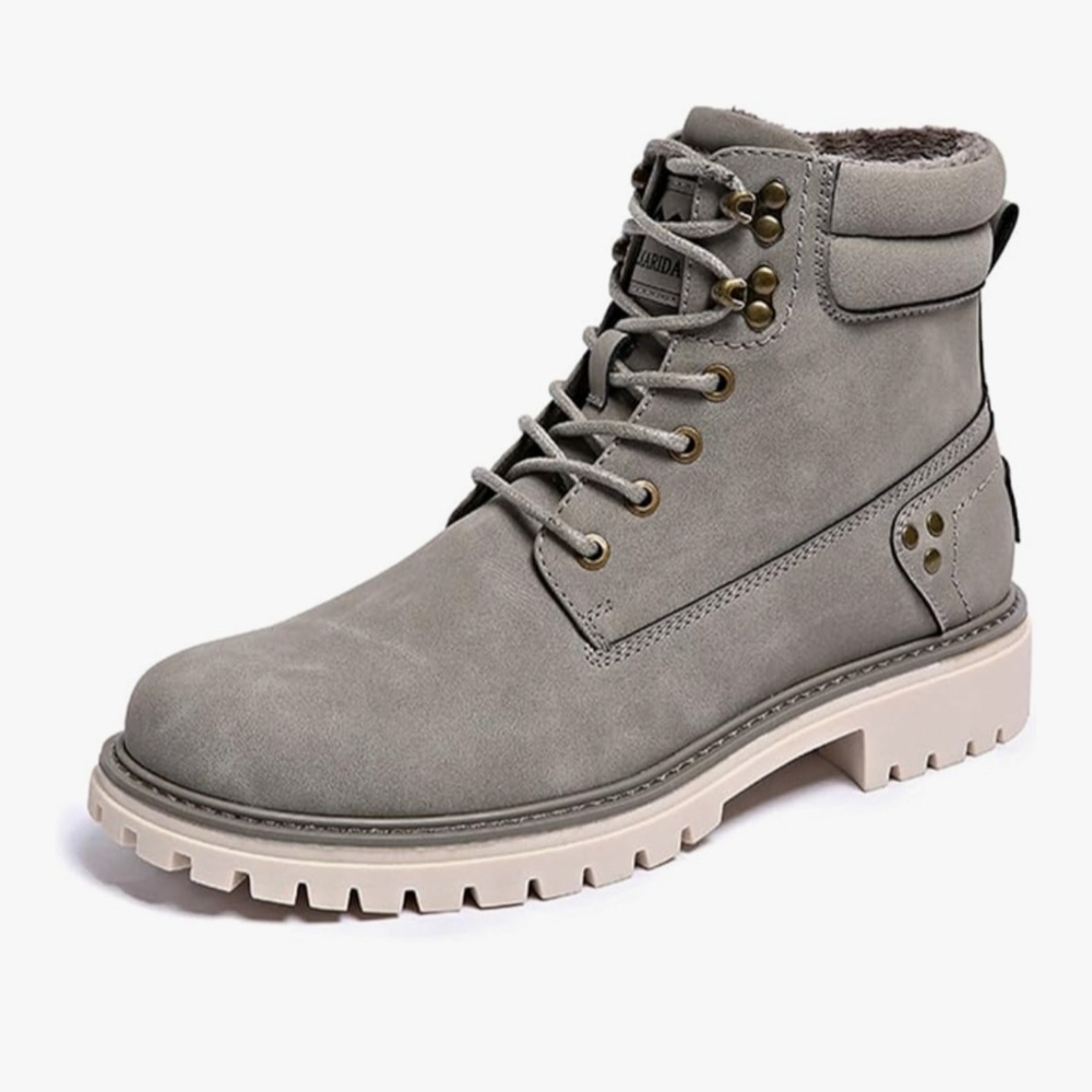 Men's Gray Size 15 Boots